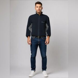 Champion fleece jacket men’s size large